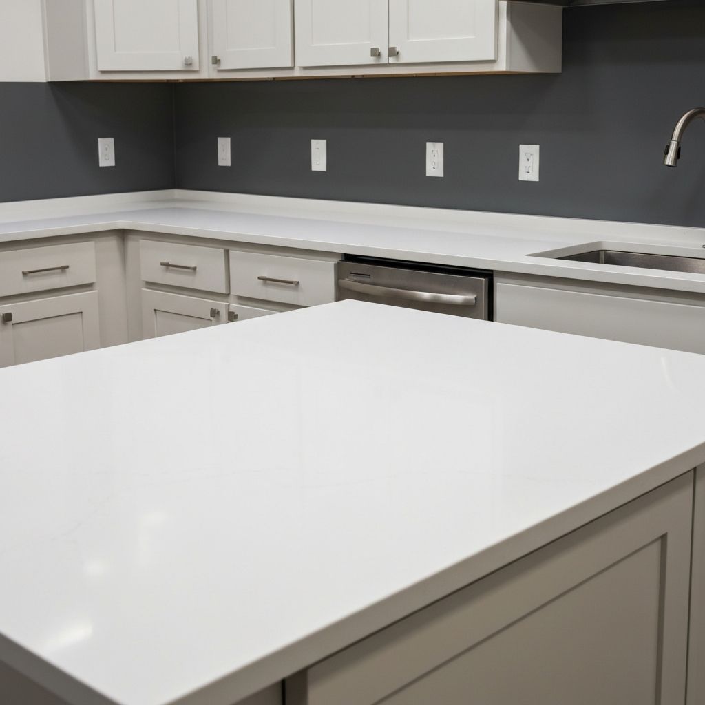 Clean kitchen countertops